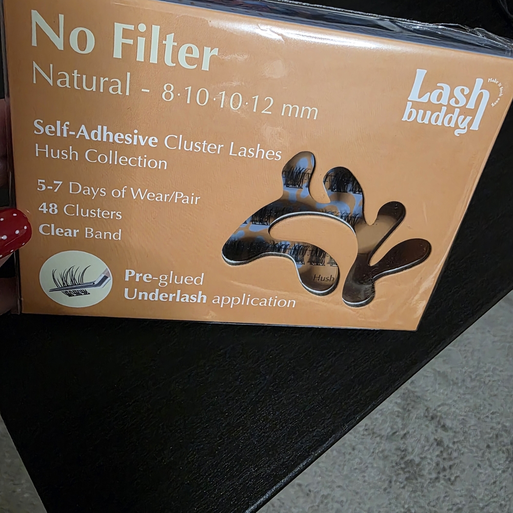 Lash Buddy No Filter Natural Cluster Lashes Still Sealed, Never Opened